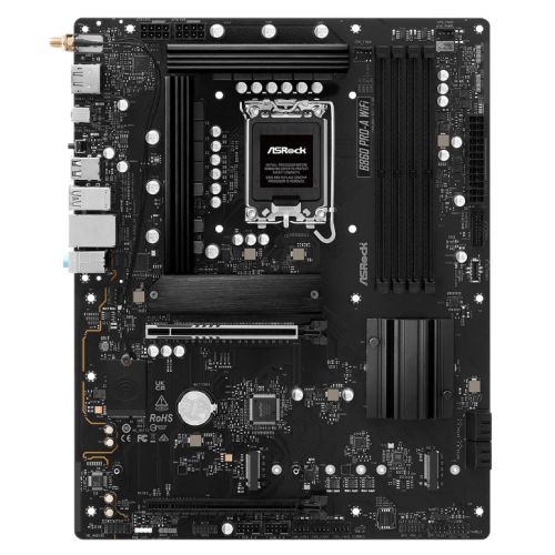 ASRock B860 PRO-A WiFi ATX Motherboard - LGA1851 DDR5 WiFi 6E PCIe 5.0 ASRock B860 PRO-A WiFi ATX Motherboard - LGA1851 DDR5 WiFi 6E PCIe 5.0